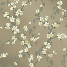 Little Greene behang Sakura - Metal Lustre