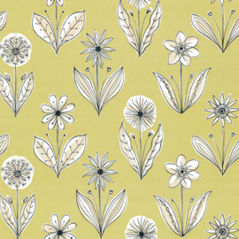 Little Greene behang Florette - Acid Drop