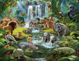 Walltastic 46481 Jungle Safari Sieren Posterbehang