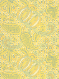 Little Greene behang Pomegranate - Citron