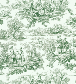 Little Greene behang Lovers' Toile - Puck