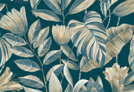 HookedOnWalls Ginkgo behang 21911