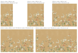 Annet Weelink Design Lush Eden behang Gold