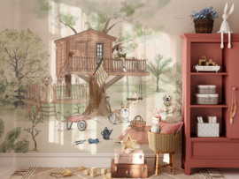 Annet Weelink Design Pet's Picnic behang