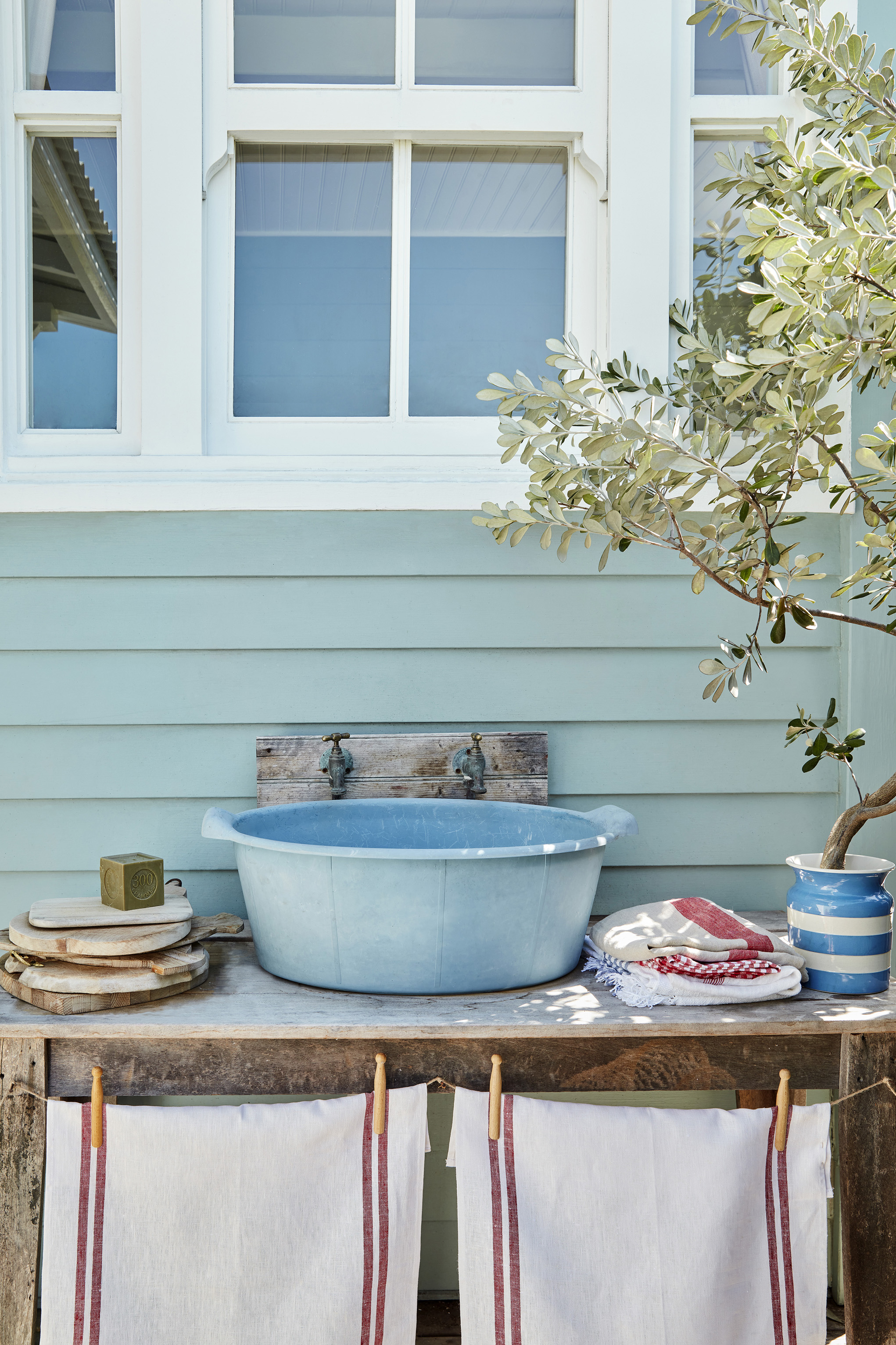 Little Greene verf Celestial Blue 101