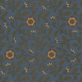 Little Greene behang Richmond Green - Revival Blue