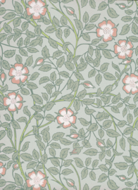 Little Greene behang Briar Rose - Salix