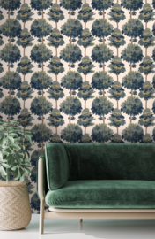 Days of Bloom behang Tapestry Tree - Green