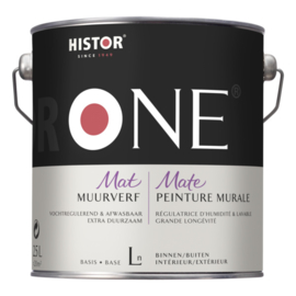 HistorONE muurverf Mat 2½ liter