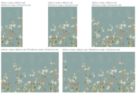 Annet Weelink Design Lush Eden behang Teal