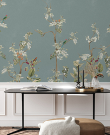 Annet Weelink Design Lush Eden behang Teal