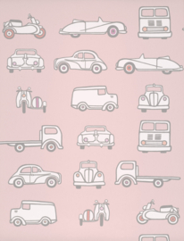 Little Greene behang Road Trip - Cofetti