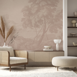 Annet Weelink Design Engraved behang Terra