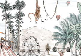 Annet Weelink Design  Cirque du Fantasy behang