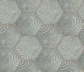 Rebel Walls behang Deco Hexagon R12821