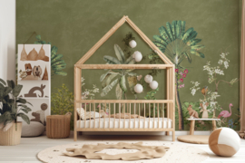 Annet Weelink Design Vibrant Exotics behang Army