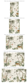 Annet Weelink Design Jungle Jazz behang Off White