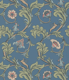 Little Greene behang Stag Trail - Juniper