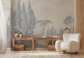 Annet Weelink Design Toscany behang Blue