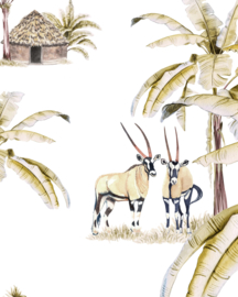 Creative Lab Amsterdam behang African Safari Sunset