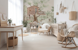 Annet Weelink Design Pet's Picnic behang