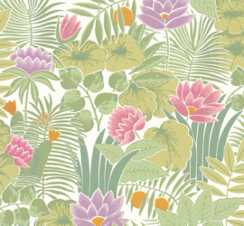 Little Greene behang Reverie - Jardin