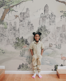 Annet Weelink Design Central Park behang Off White