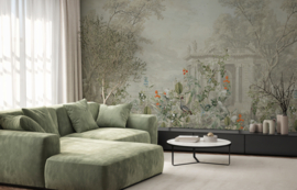 Annet Weelink Design Avian Oasis behang Green