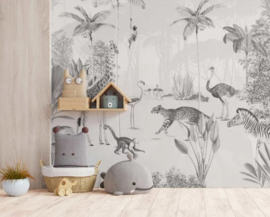 Annet Weelink Design Wildlife's Playground Black/White