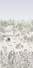 Little Greene behang Potter's Woodland - Solstice