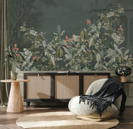 Annet Weelink Design Avian Oasis behang Dark