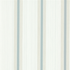 Little Greene behang Cavendish Stripe - Brush Blue