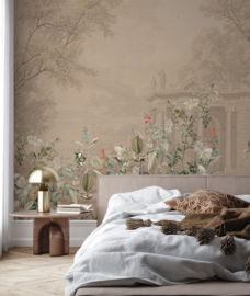 Annet Weelink Design Avian Oasis behang Rose