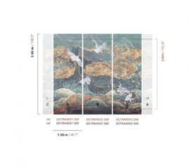 Masureel Traces wandpaneel DGTRA4031-260/4033-260