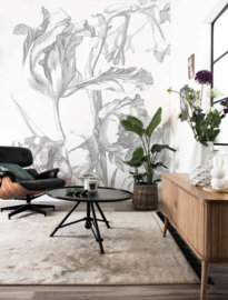 KEK Amsterdam behang Engraved Flowers WP-668, WP-670, WP-335