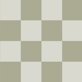 Days of Bloom behang Checkmate - Green