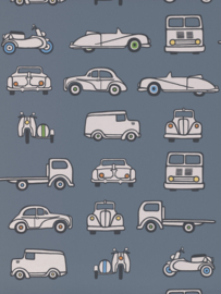 Little Greene behang Road Trip - Juniper Ash