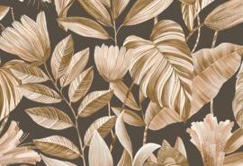 HookedOnWalls Ginkgo behang 21913