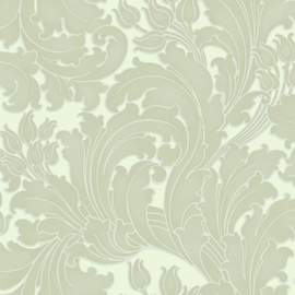 Little Greene behang Tulip - Pale Grey