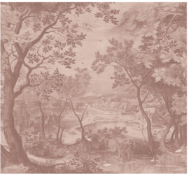 Annet Weelink Design Into the Woods behang Soft Terra