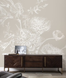 KEK Amsterdam behang Engraved Flowers WP-752-R, WP-755-R, WP-758-R