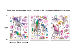 Walltastic 45989 Wall stickers Magical Unicorn