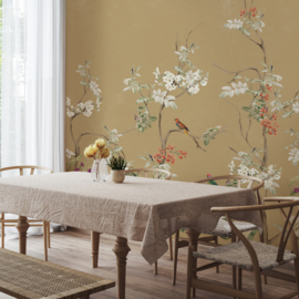 Annet Weelink Design Lush Eden behang Gold