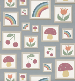 Little Greene behang Balance - Celectial