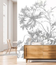 KEK Amsterdam behang Engraved Flowers WP-813, WP-814, WP-815