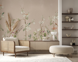 Annet Weelink Design Lush Eden behang Nude
