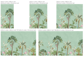 Annet Weelink Design Vibrant Exotics behang Mint