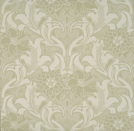 Little Greene behang Dahlia Scroll - Mirror