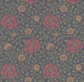 Little Greene behang Lansdowne Walk - Ash