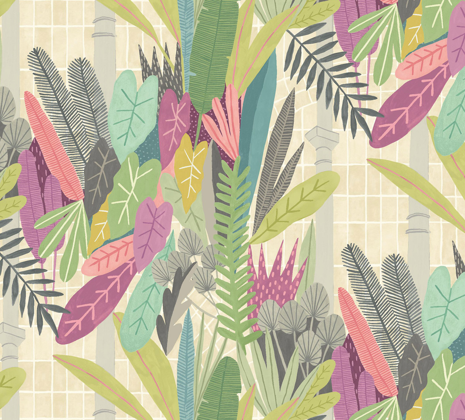 Dutch Wallcoverings Glasshouse behang GHS50155W